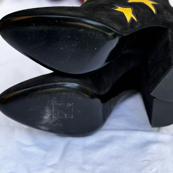 Saint Laurent Suede Lou Star Boots in 39.5 - authentic - Picture 3 of 5